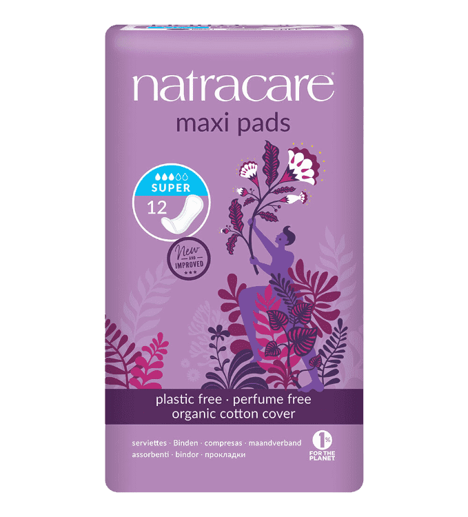 ������������� ��������� ��� �������� Natracare Maxi Super 3 ����� 12��